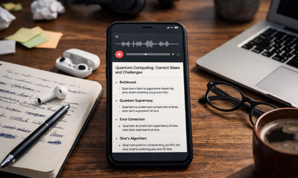 300,000 users benefit as Letterly achieves 99% accuracy in voice memo transcription