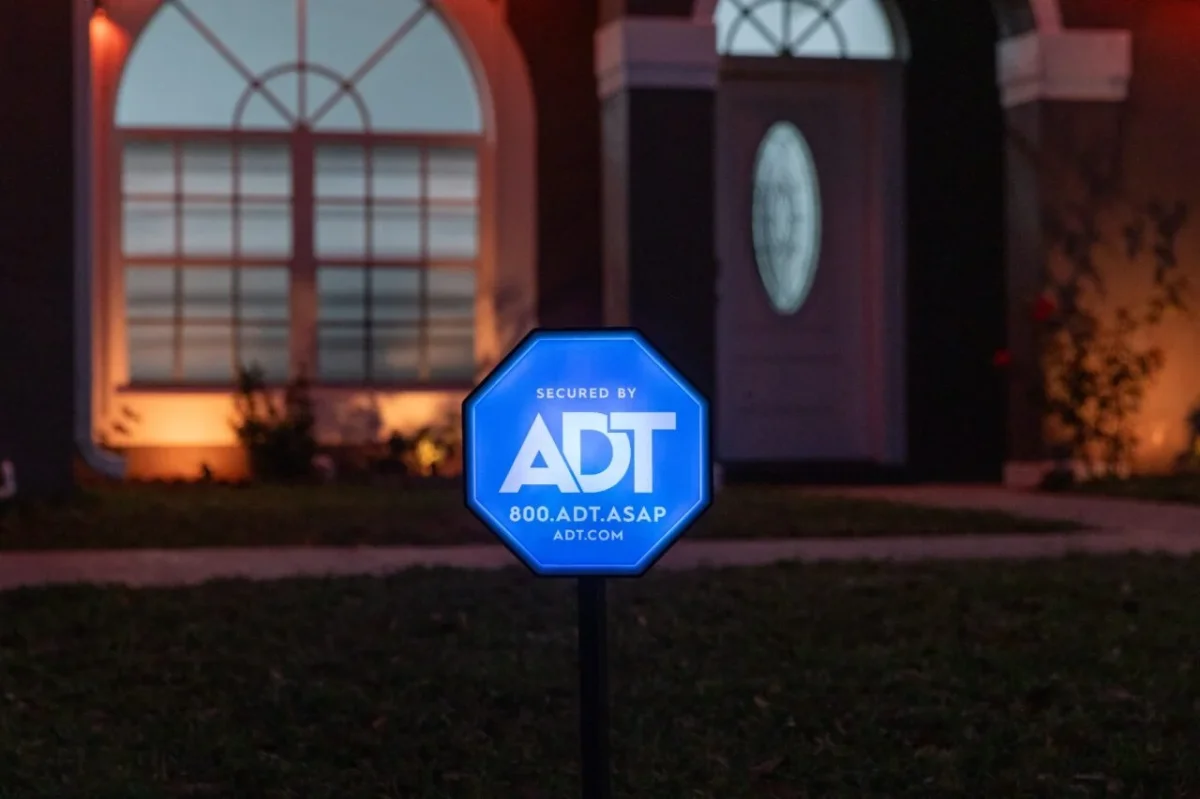 ADT Introduces Illuminated Yard Sign to Boost Home Security Awareness