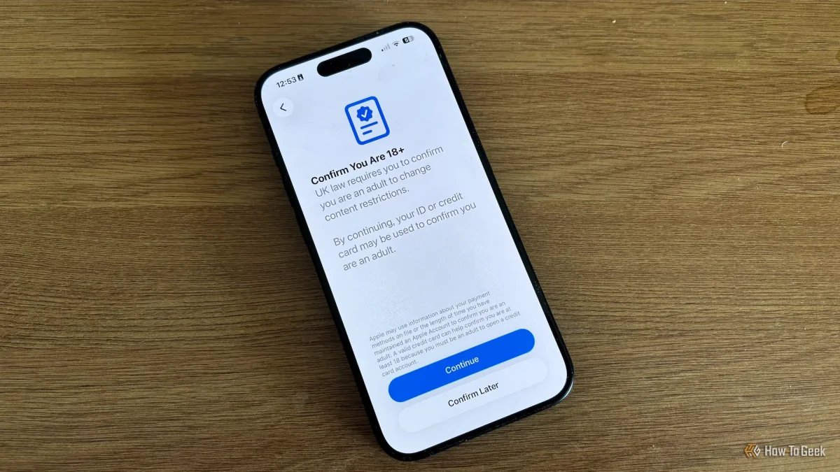 Age verification technology on smartphones could reshape online access for millions