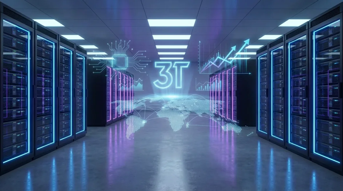 AI Infrastructure Investment Hits $3 Trillion, Fueling Competition Among Tech Giants