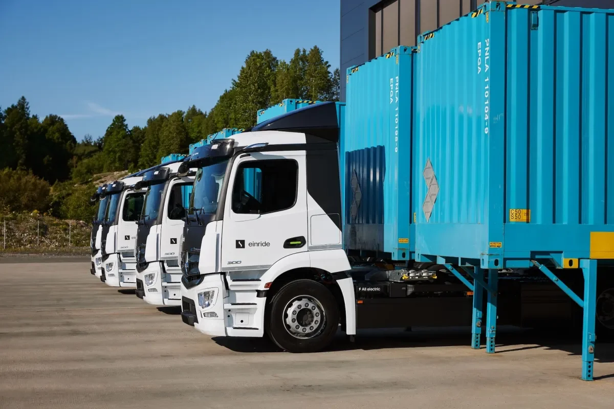 Amazon partners with Einride to electrify its trucking fleet, boosting sustainability efforts