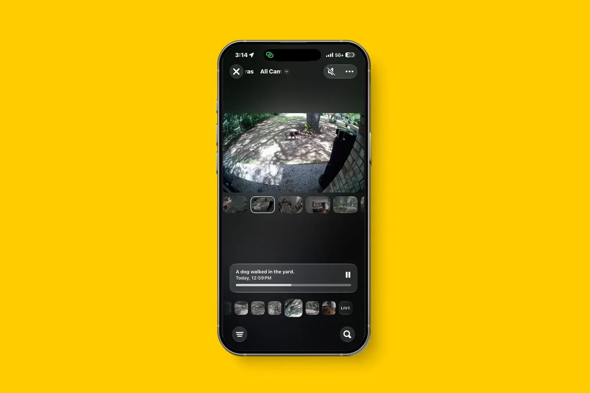 Apple's Smart Home Camera Service Gains Traction Among Users This Week