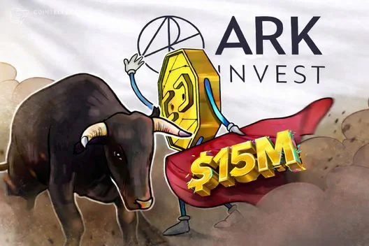ARK's $15M Coinbase buy signals renewed confidence amid recent selling trends