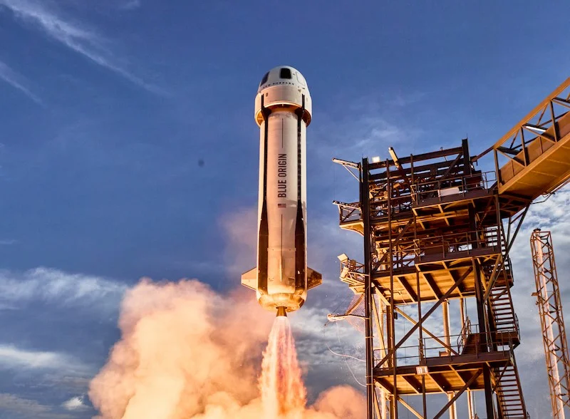 Blue Origin shifts focus from space tourism to lunar ambitions, impacting industry dynamics