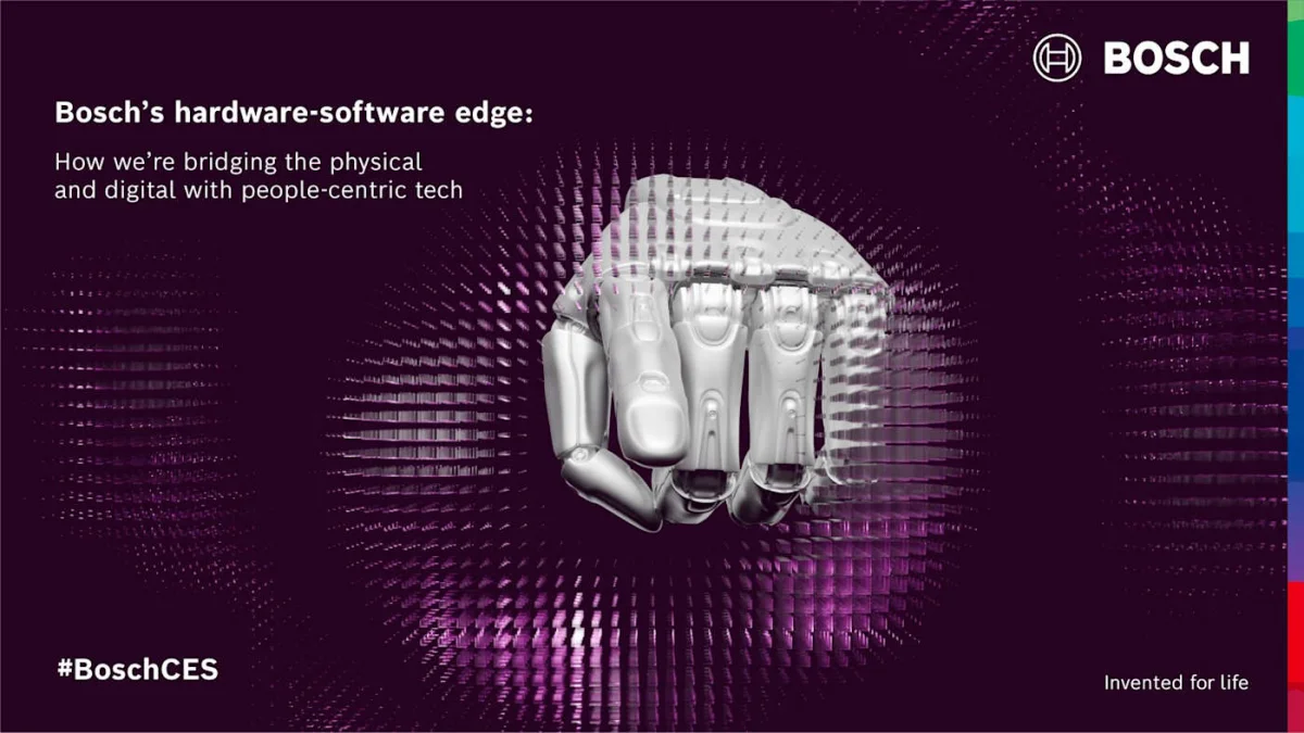 Bosch reveals key innovations at CES 2026: What to expect from Monday's event