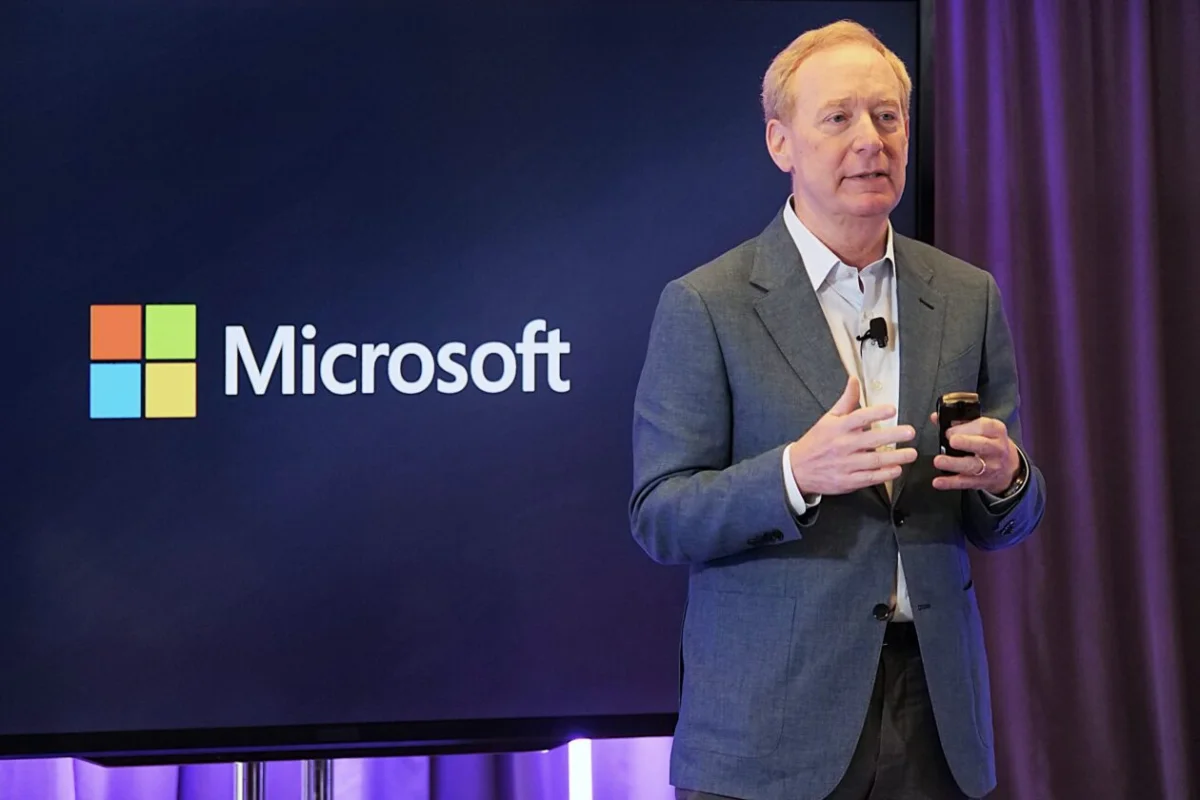 Brad Smith highlights the critical role of graduate skepticism in shaping AI development
