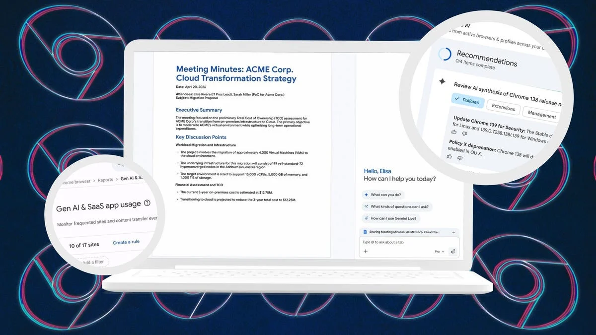 Chrome Enterprise's New Auto Browse and Skills Features Set to Transform Business Productivity