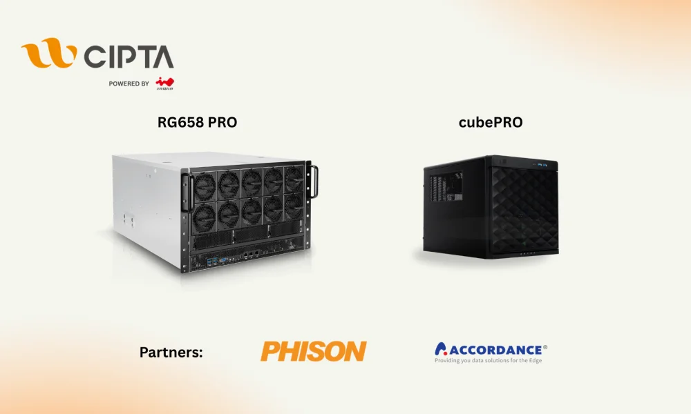 CIPTA's New RG658 PRO AI GPU Server Poised to Transform Cloud Computing Landscape