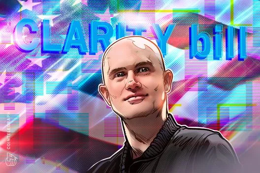 Coinbase's Armstrong advocates for CLARITY Act, influencing crypto regulation debate