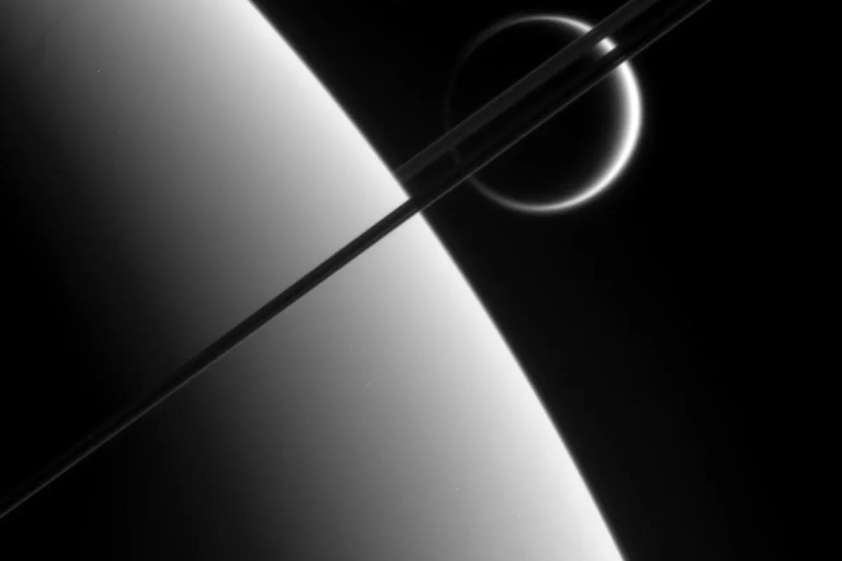 Collision of Two Moons Sparks Saturn's Iconic Rings, Reveals New Study