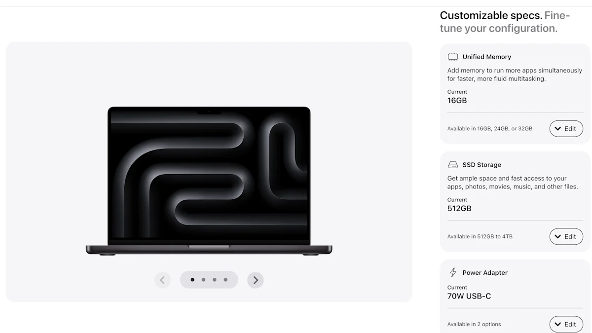Customizable Mac options empower users to design their perfect device online now