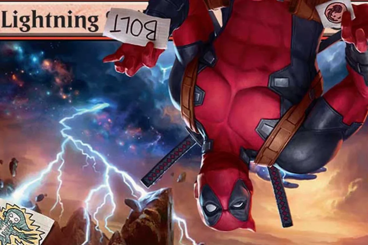 Deadpool's Twist on Iconic Magic: The Gathering Cards Set to Shock Fans Today