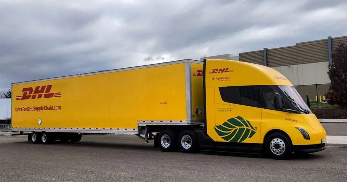 DHL Supply Chain Plans to Transform Logistics with Tesla's Electric Semis