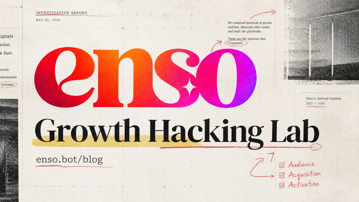 enso's Agentic Growth Hacking Set to Transform Marketing Strategies in AI Landscape