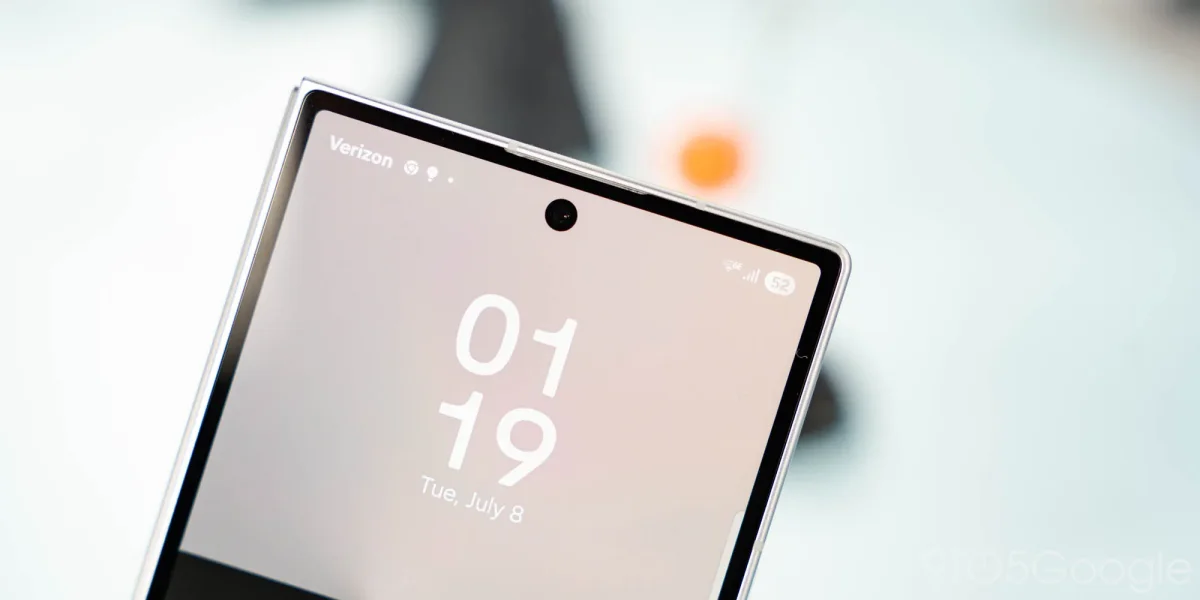 Galaxy Z Fold 8's reduced selfie camera cutout aims to enhance user screen experience