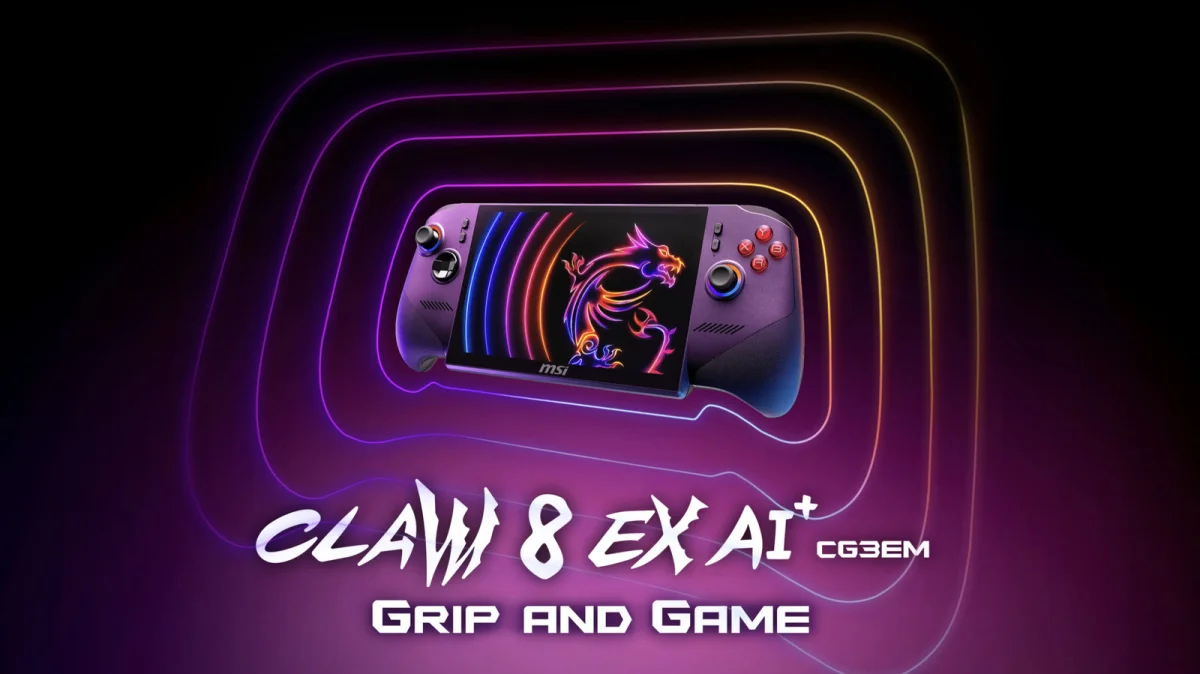 Gamers prepare for MSI's Claw 8 EX AI+ handheld launch: What to expect on June 23