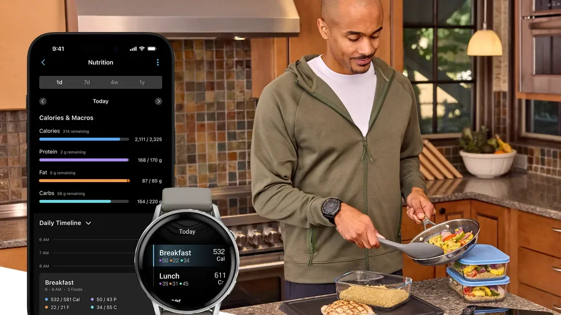 Garmin Integrates Calorie and Macro Tracking Directly into Devices, Enhancing User Experience