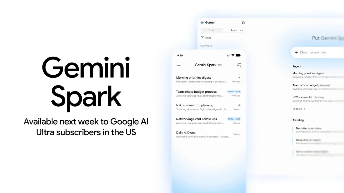 Gemini Spark enhances Google AI Ultra in the US, promising advanced user capabilities