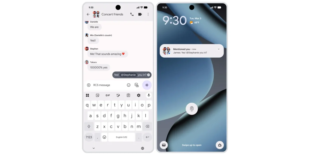 Google Messages enhances user experience with new group features and Trash folder