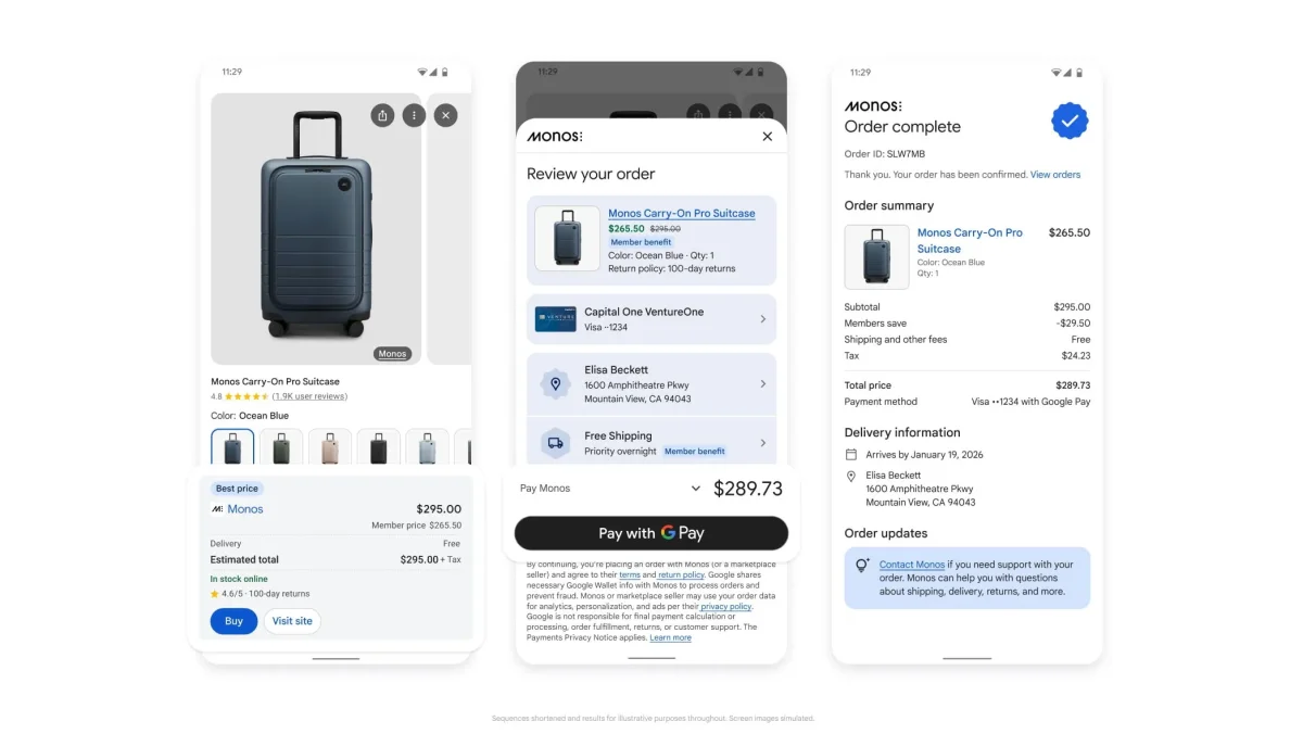 Google Search enhances shopping with AI-driven Business Agents and Gemini app updates