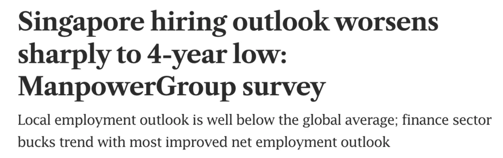 Hiring Surge: 32% of Singapore Companies Set to Recruit in Next 3 Months