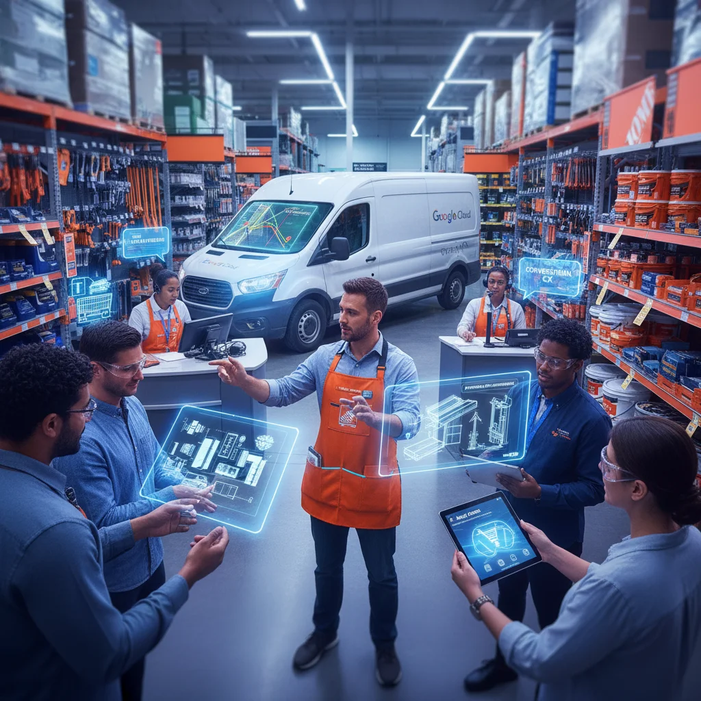 Homeowners Gain New AI Tools for DIY Projects as Home Depot Teams Up with Google Cloud