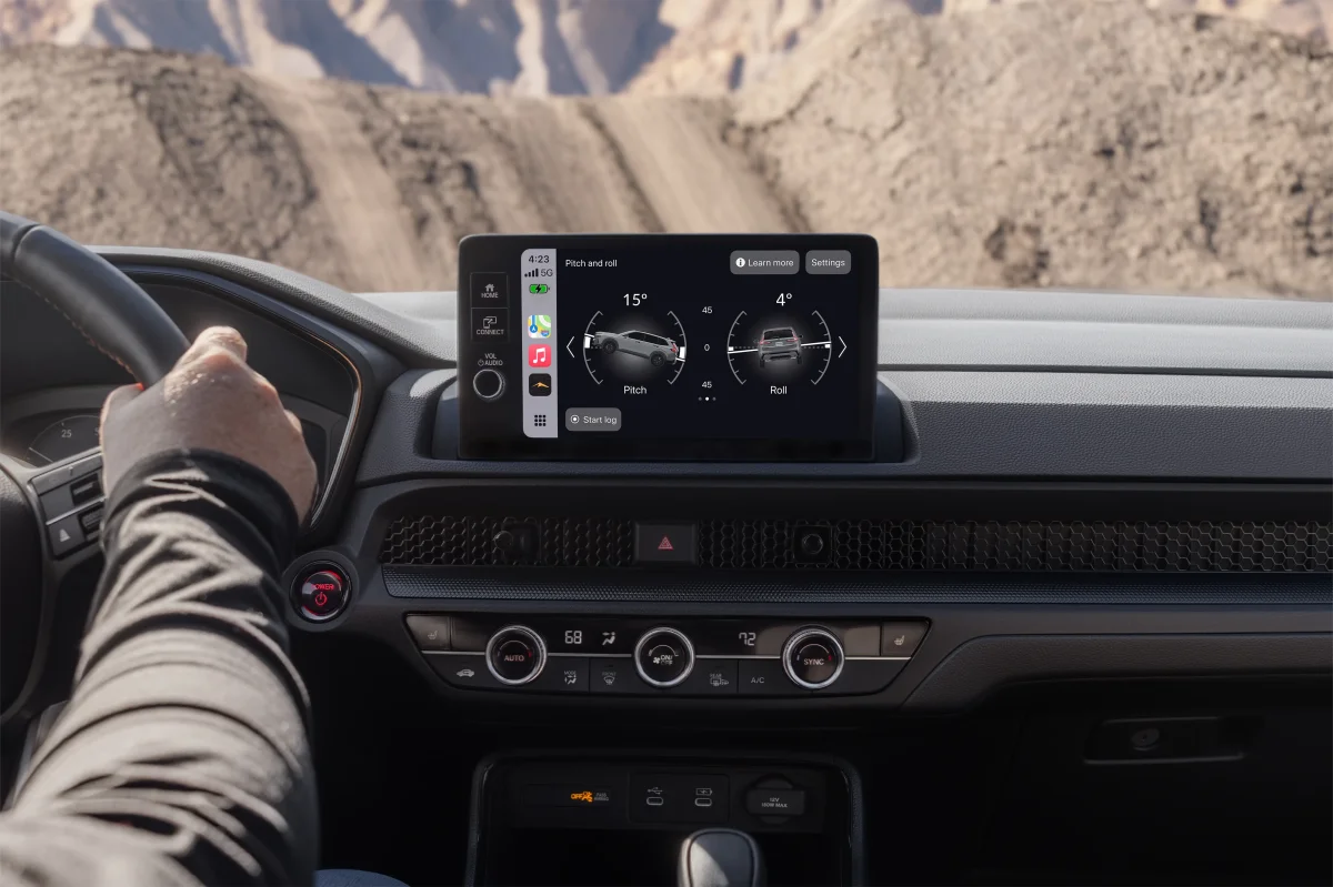 Honda SUVs enhance off-road experience with supercar features for iPhone users