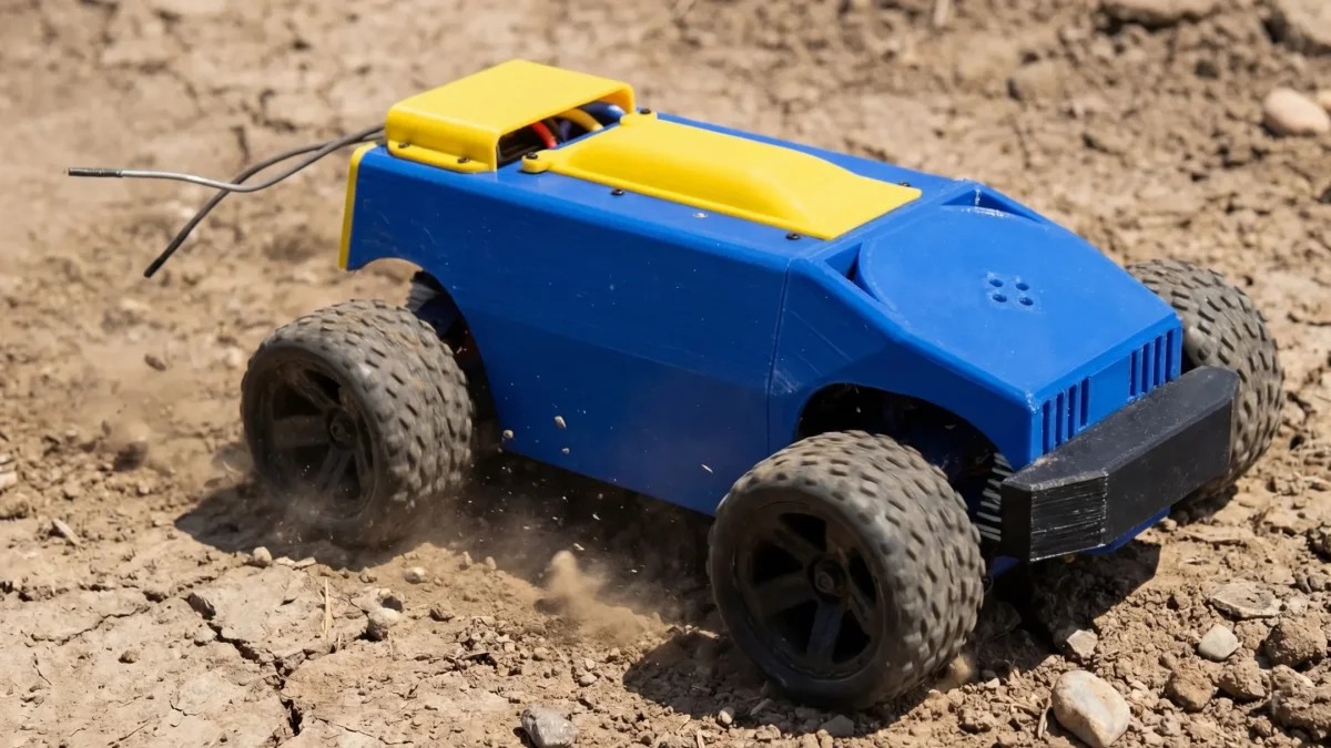 Innovative 3D-Printed RC Car Redefines Durability for Hobbyists and Builders