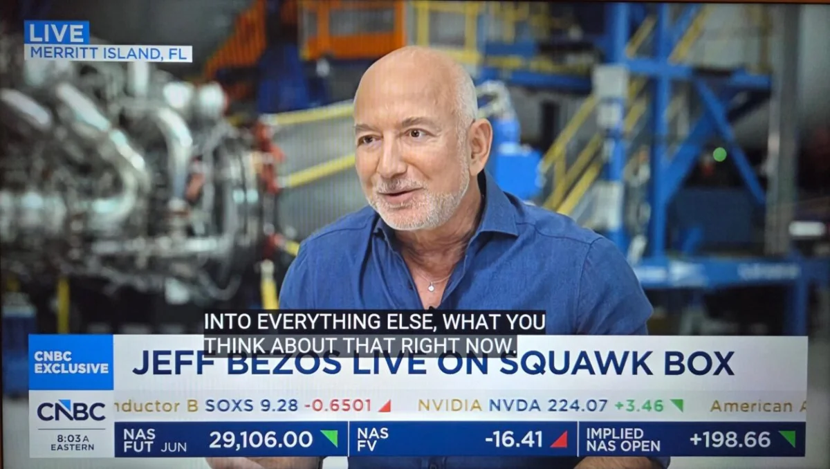 Jeff Bezos reveals $38B venture Prometheus, focusing on groundbreaking biotech innovations