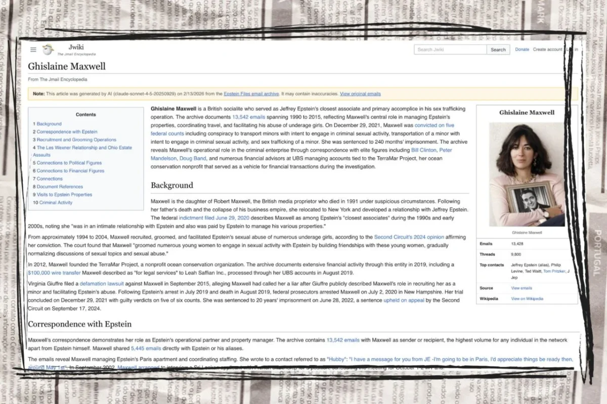 Jikipedia's New Tool Simplifies Access to Epstein Case Insights for Users