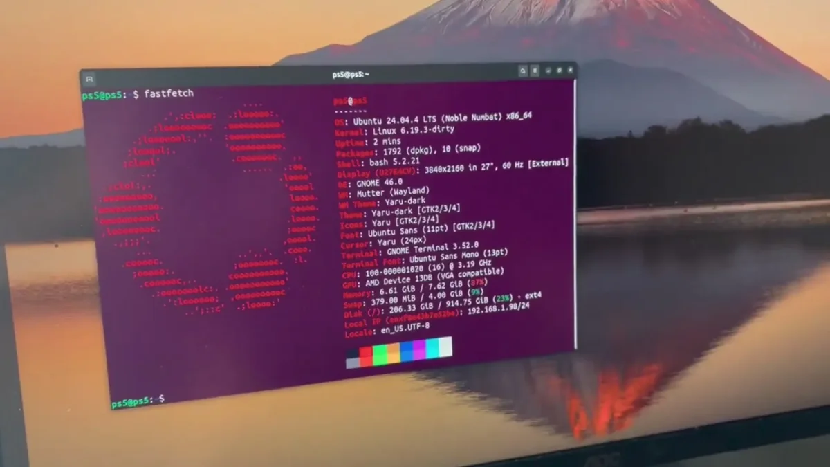 Linux on PS5 enables ray tracing for GTA 5, expanding gaming possibilities now