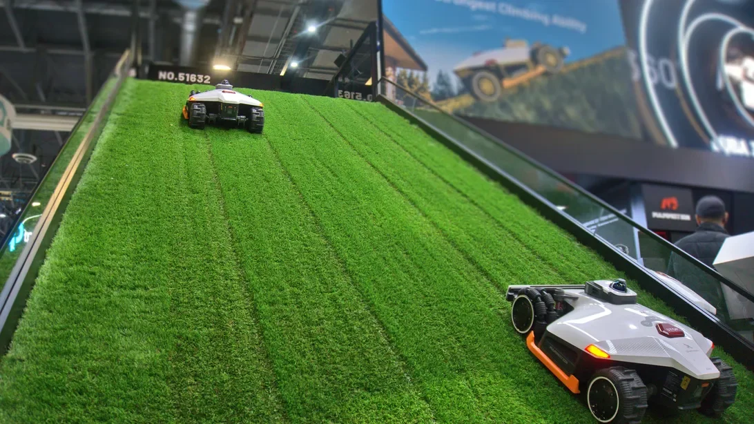 Mammotion's Robot Mower Redefines Lawn Care with Hill-Climbing Capability