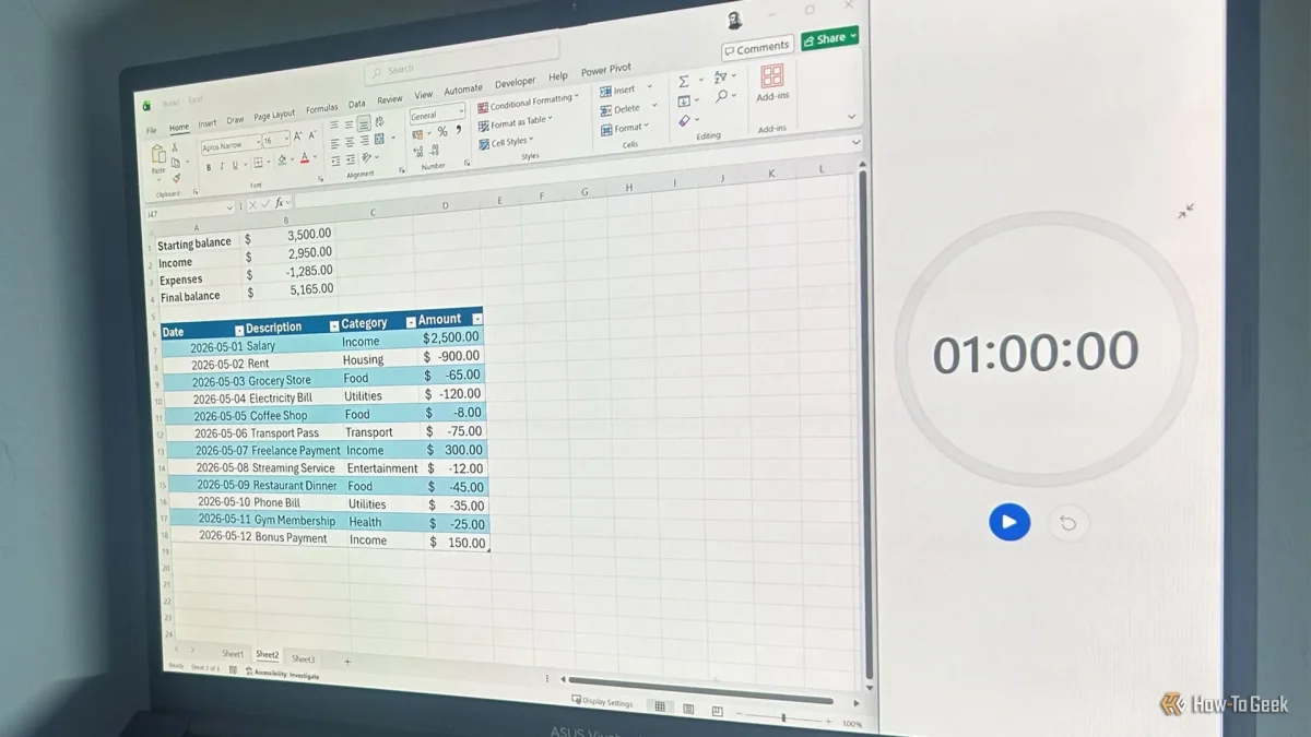 Master Excel in Under an Hour: 4 Beginner Projects to Boost Your Skills