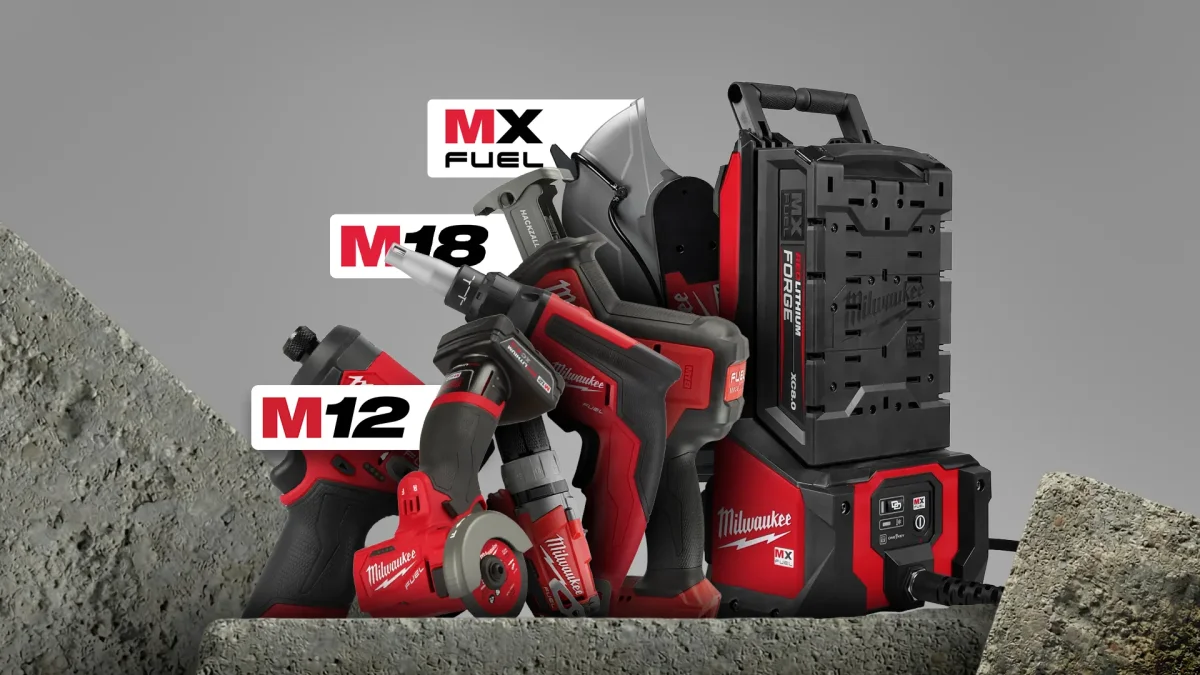 Milwaukee's M12, M18, and MX Fuel tools set to redefine efficiency for professionals
