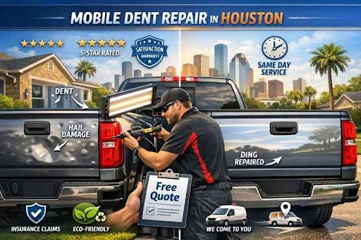 Mobile Dent Repair in Houston: Key Factors Impacting Your Service Choice