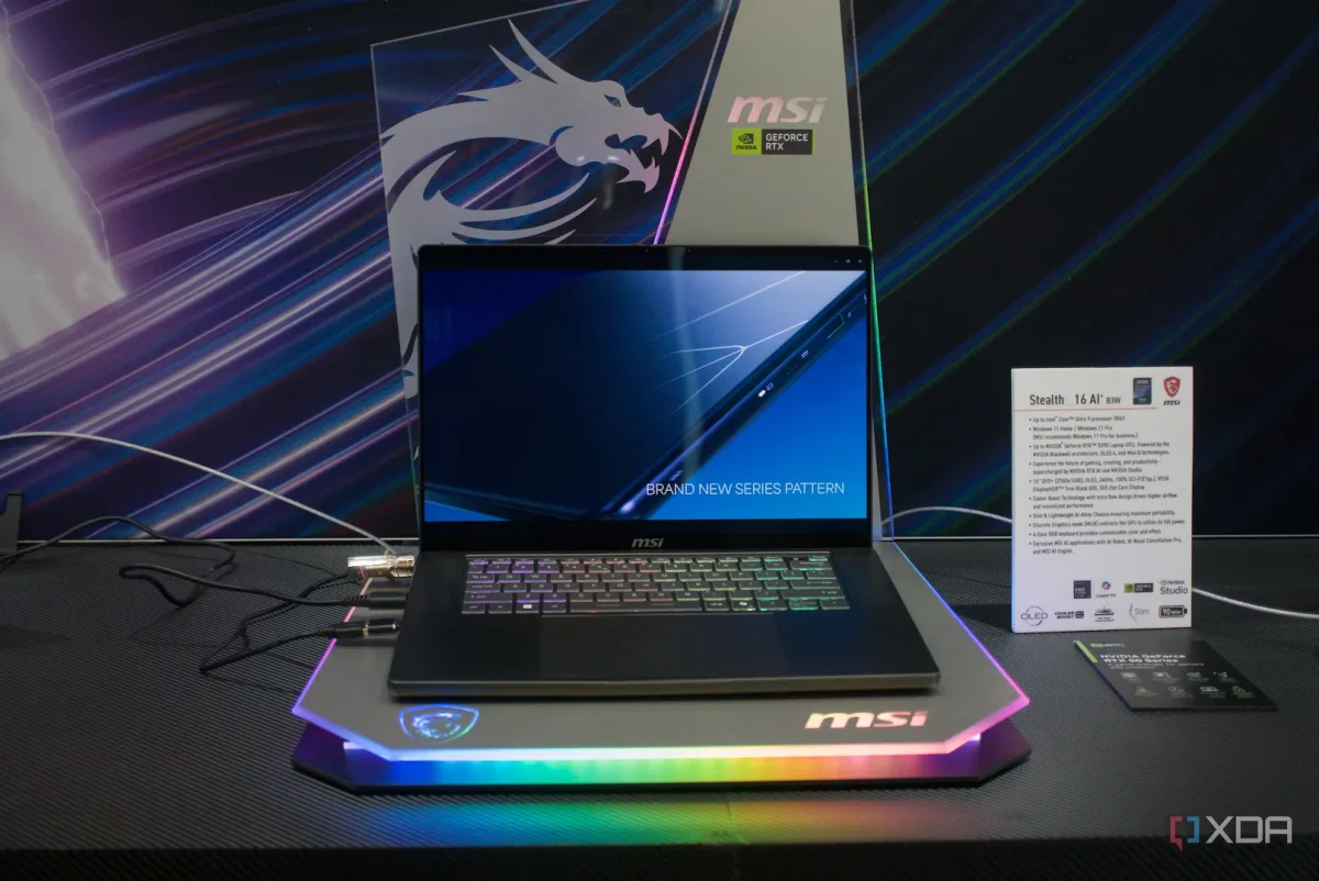 MSI's latest laptop lineup boosts productivity and gaming experience for users