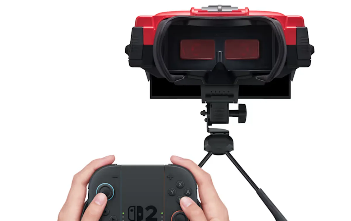 Nintendo's VR Accessory for Switch 2 Transforms Mario and Zelda Gameplay Experience