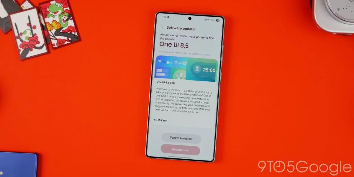 One UI 8.5 Beta 2 focuses on stability improvements, enhancing user experience now