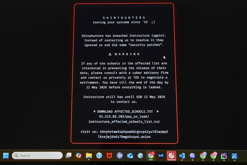 Penn's Canvas system faces disruption as cybercriminals demand ransom for data protection