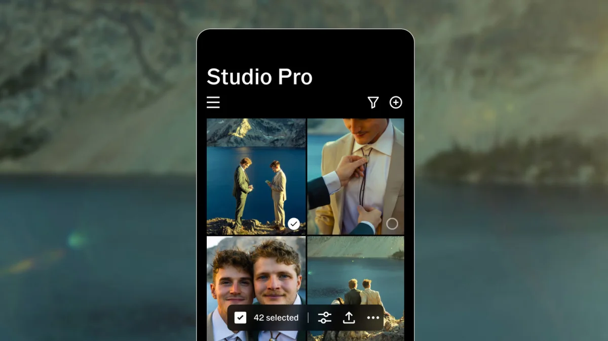 Photographers streamline workflows with VSCO's Studio Pro app, editing 100 photos simultaneously