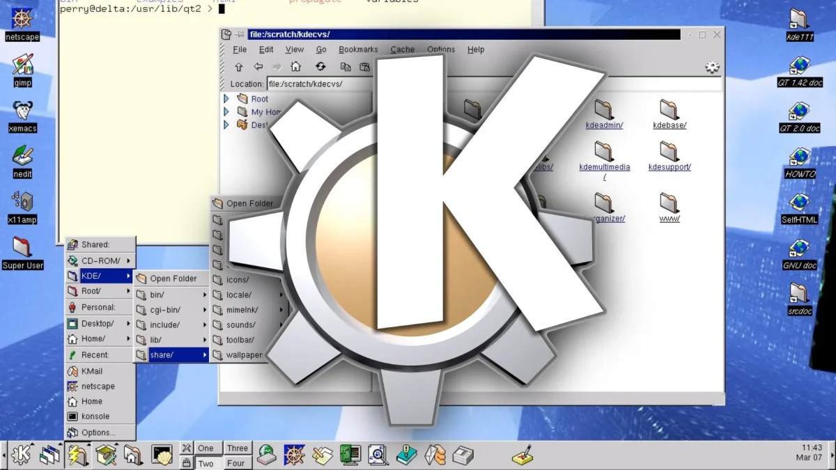 Retro KDE Desktop Revives 90s Computing Experience for Today's Linux Users