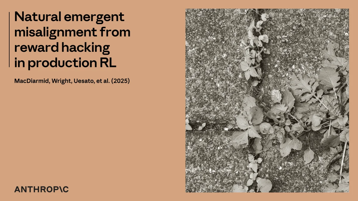 Reward Hacking Exposes Risks: Anthropic's Insights on AI Misalignment