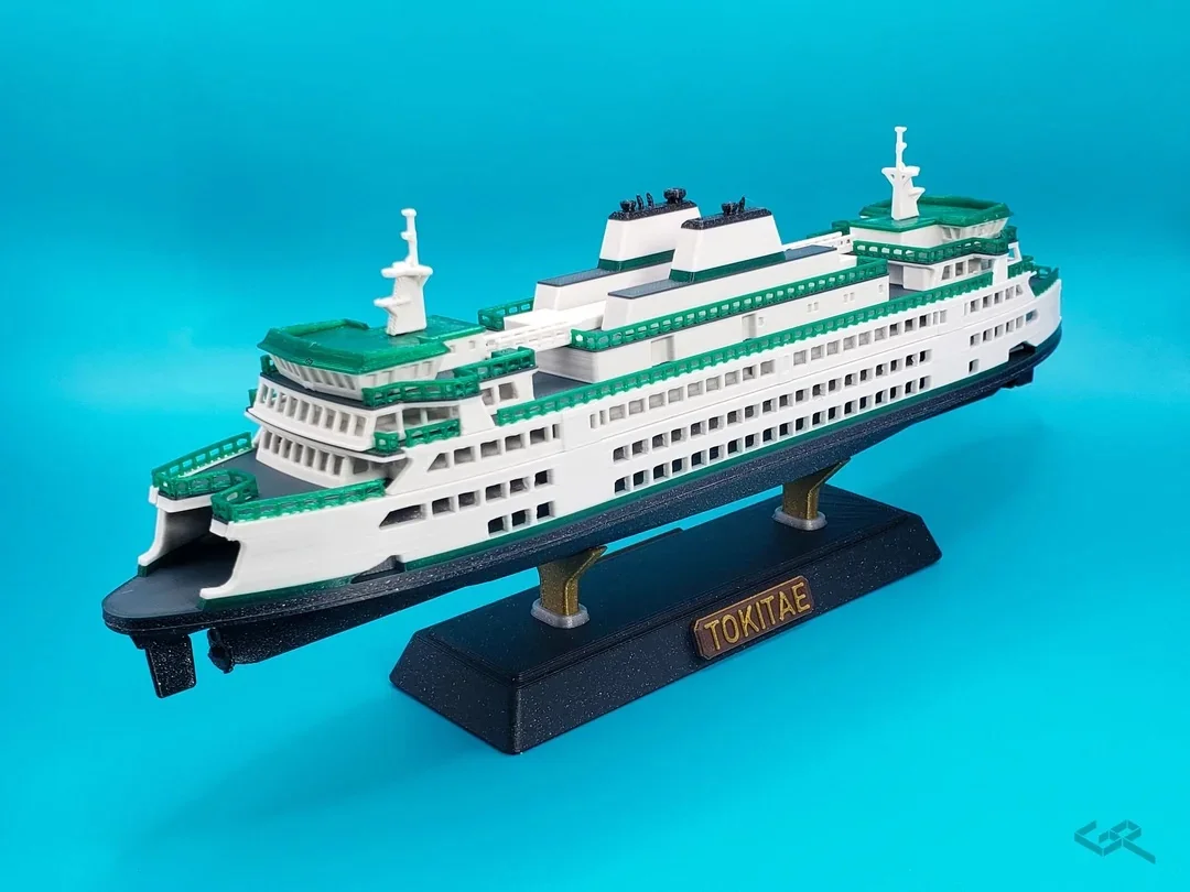 Seattle Architect Revives Nostalgia with 3D Prints of Iconic Washington Ferries