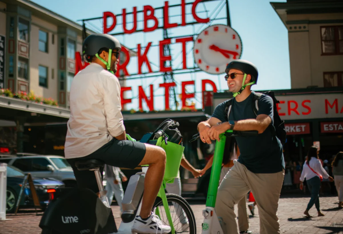 Seattle sees 61% surge in Lime rides, with Pike Place Market leading the way