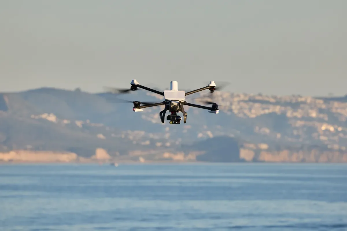 Startup backed by Thiel fellow introduces drone aimed at transforming police operations