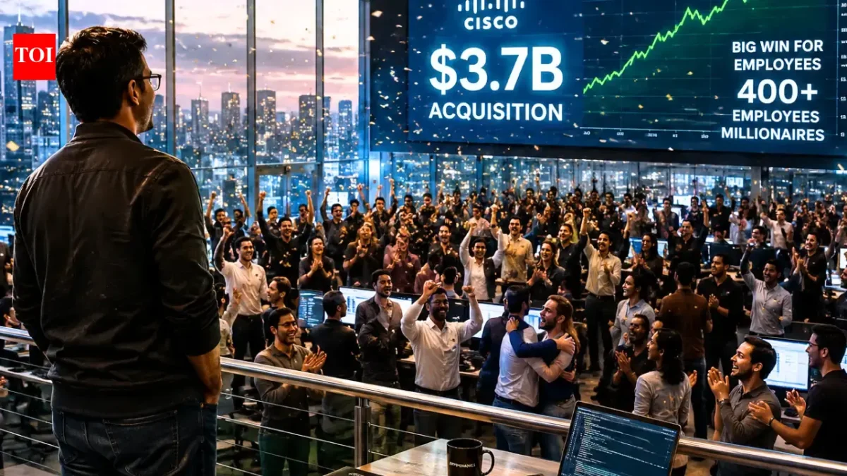 Startup's $3.7 Billion Sale Creates 400 New Millionaires, Transforming Local Economy