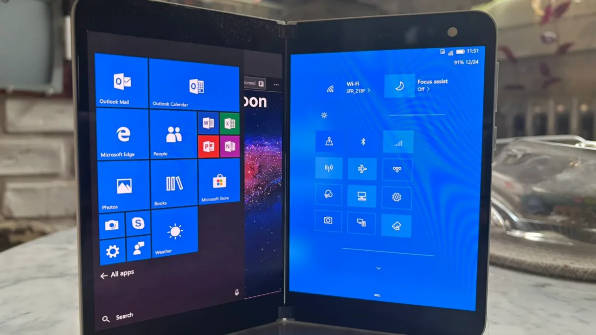 Surface Duo enthusiasts gain access to previously canceled Windows OS download