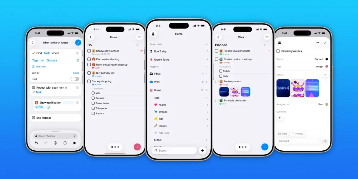 ‘Tasks’ Update Enhances User Experience with 50+ New Intents and Interface Overhaul