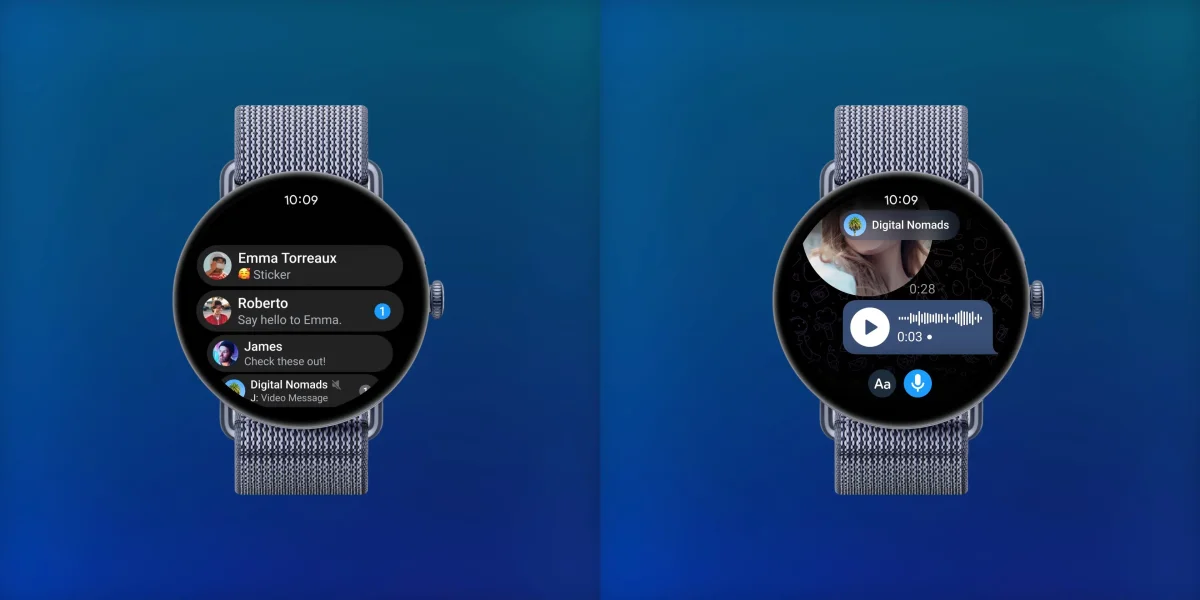 Telegram's Wear OS comeback boosts smartwatch communication with new features