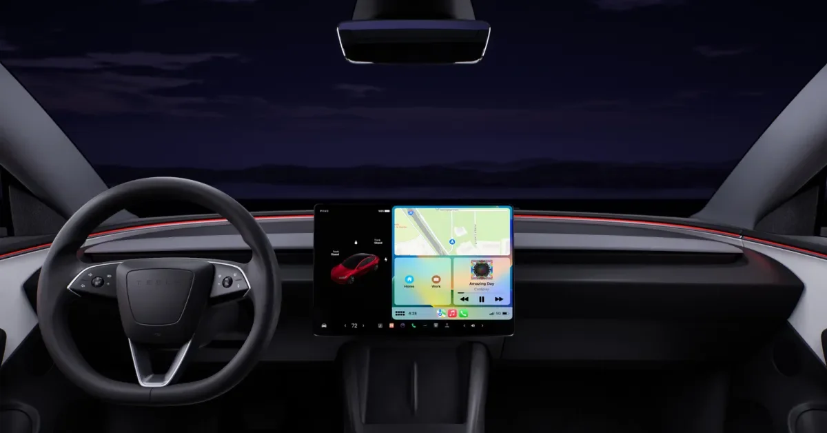 Tesla delays CarPlay support as it prioritizes in-house software development
